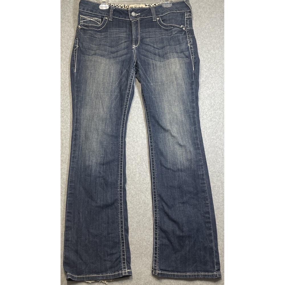Ariat Real Denim Low Rise Bootcut Jeans Women's 33R Stretch Denim Western Rodeo